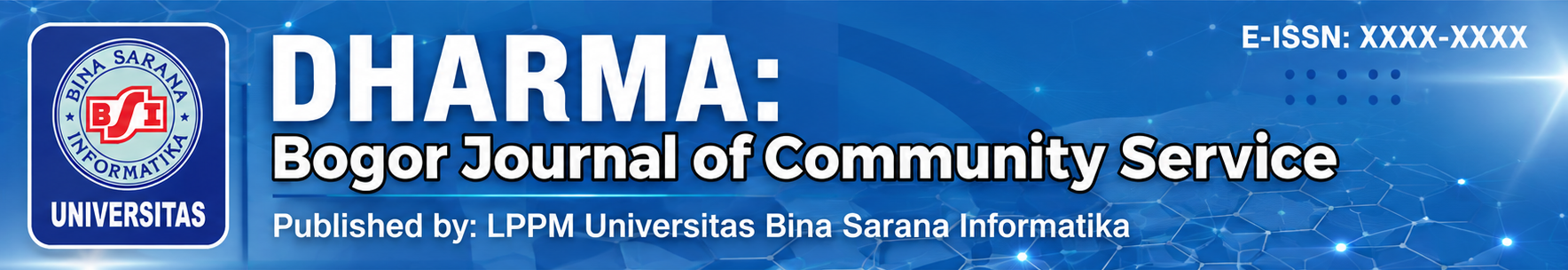 Dharma: Bogor Journal of Community Service