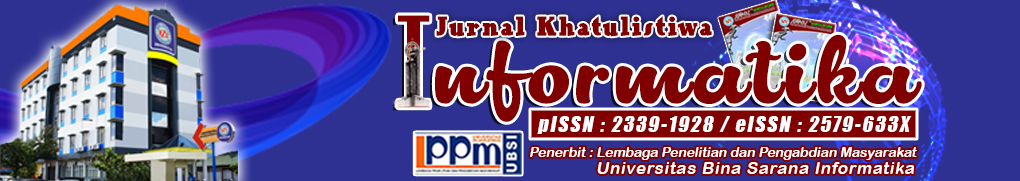 Jurnal Khatulistiwa Indonesia